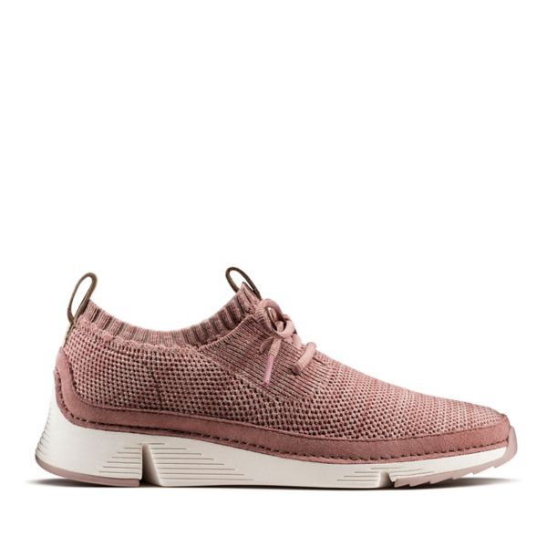 Clarks Womens Tri Native Trainers Mauve | CA-8412350